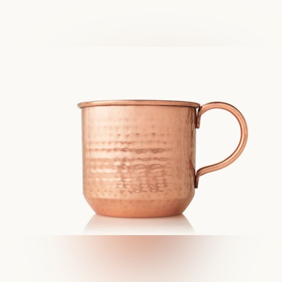 Hammered Copper Mugs Set 4 - Picture 2 of 5